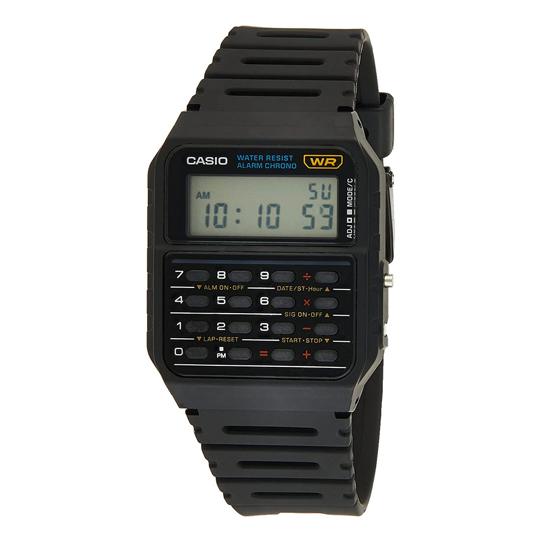 Casio Men's Vintage CA53W-1 Calculator Watch